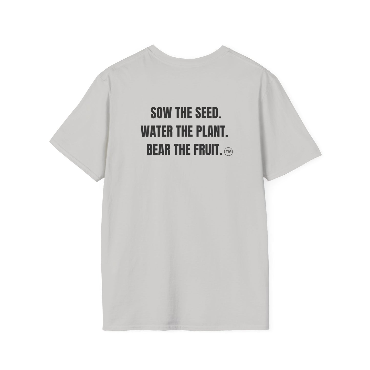 The Message Tee: Ice Gray